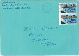 Hüsran, Mayk ve Melodi’den Ziyad Ebüzziya’ya kartpostal.