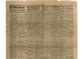 Rıza Tevfik'in köşe yazısı