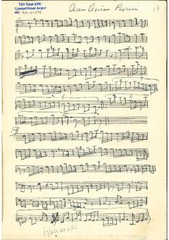 Acemaşiran Saz Eseri