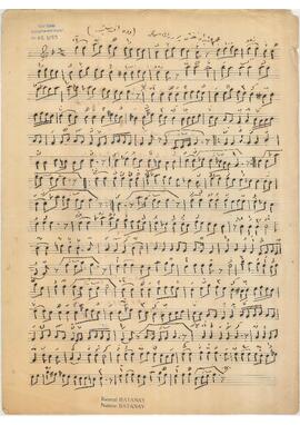 Acem-Aşiran Yürük Semai Nakış