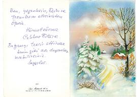 Cebbar Ertürk’ten Ziyad Ebüzziya’ya kartpostal