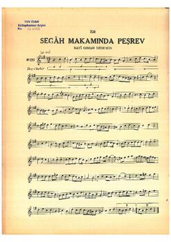 Segah Saz Eseri