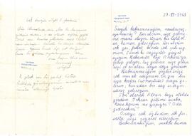 Torunu Ahmed B.'den Nazlı Bölükbaşı'na mektuplar