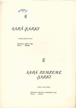 Saba Şarkı