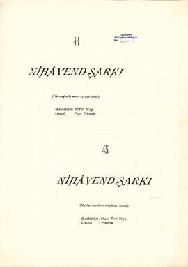 Nihavend Şarkı