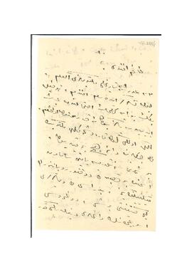 Nizameddin Efendi’nin İsviçre’deki ikameti hakkında