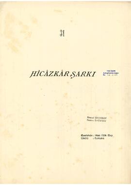 Hicazkar Şarkı