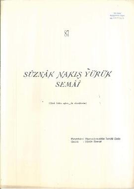 Suzinak Yürük Semai Nakış