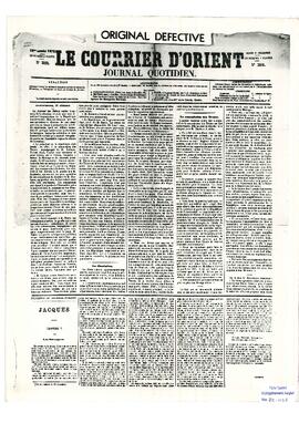 Le Courrier d’Orient gazetesi