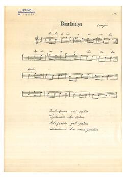 Halk Türküsü (Çankırı Yöresi)