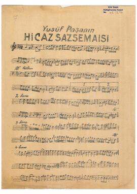 Hicaz Saz Eseri