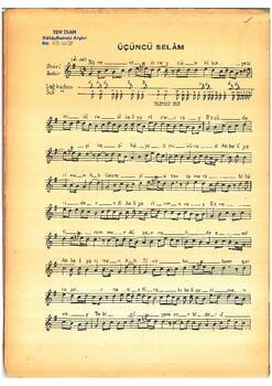 Pençgah Mevlevi Ayini (Üçüncü Selam)