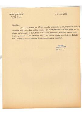 Gökyay'ın telif hakları