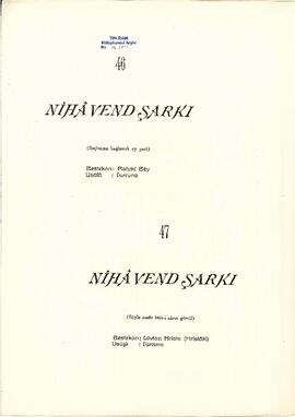 Nihavend Şarkı