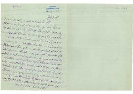 Velid Ebüzziya’nın Talha’ya mektubu