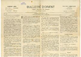 Bulletin D'Orient